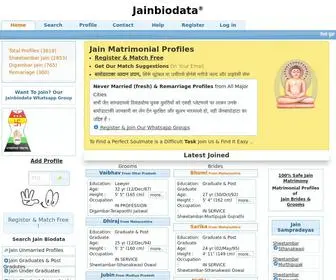 Jainbiodata.com(Jain Matrimony) Screenshot