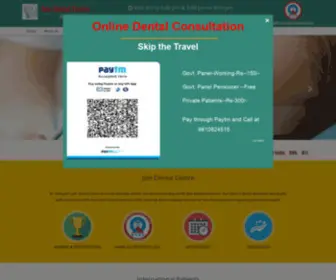 Jaindentalcentre.co.in(Dental Clinic On) Screenshot