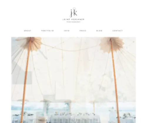 Jainekershner.com(Wedding Photographer NYC : Jainé Kershner Photography) Screenshot