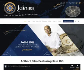 Jainmathemagics.com(Jain 108 Sacred Geometry Vedic Mathematics) Screenshot