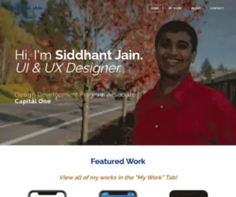 Jainsid.com(Siddhant Jain) Screenshot