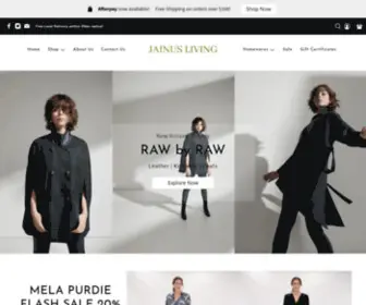 Jainus.com.au(Shop Mela Purdie Clothing) Screenshot