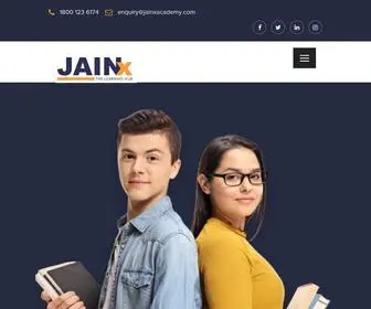 Jainxacademy.com(Skilling Academy of Jain (Deemed) Screenshot