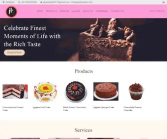 Jaipurbakers.com(Jaipur Bakers) Screenshot