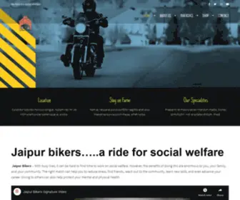 Jaipurbikers.in(Jaipur Bikers) Screenshot