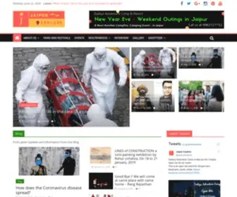Jaipurexplore.com(Jaipur Explore) Screenshot