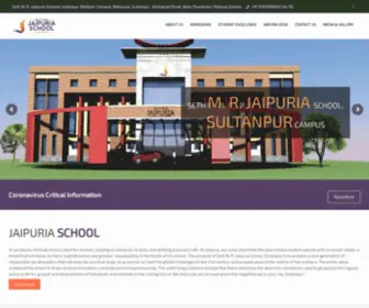 Jaipuriaschoolsultanpur.in(Jaipuriaschoolsultanpur) Screenshot
