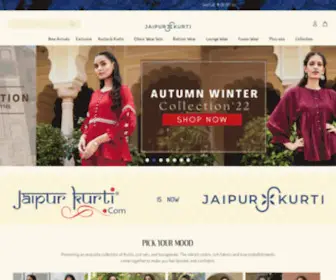 Jaipurkurti.com(Jaipur Kurti) Screenshot