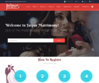 Jaipurmatrimony.com(Jaipur Matrimony) Screenshot