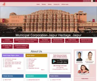 Jaipurmcheritage.org(Jaipur Municipal Corporation Heritage) Screenshot