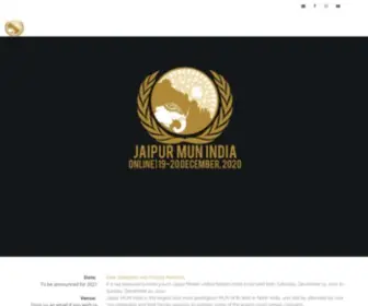 Jaipurmun.org(Online Jaipur Model United Nations India (JMUN India) 2020) Screenshot