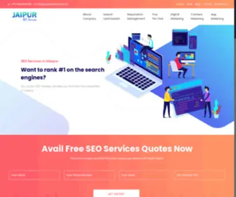 Jaipurseoservices.in(Jaipur SEO Services) Screenshot