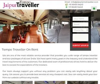 Jaipurtempotraveller.in(Tempo Traveller on Rent) Screenshot