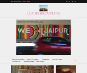 Jaipurthrumylens.com(Best Jaipur Blog And Travel Guide) Screenshot