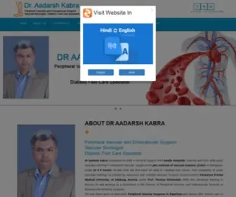 Jaipurvascular.com(Aadarsh Kabra) Screenshot