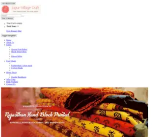 Jaipurvillagecraft.com(Jaipur Village Craft) Screenshot