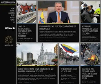 Jairobernal.com(Dé Colombia nieuwssite van Nederland) Screenshot