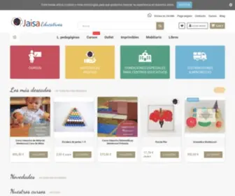 Jaisaeducativos.net(Página de inicio) Screenshot