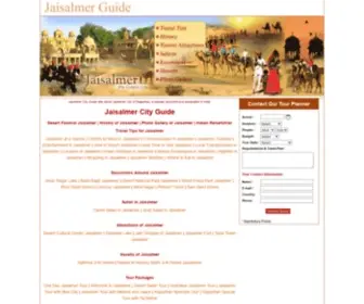 Jaisalmer.org.uk(Jaisalmer Rajasthan) Screenshot