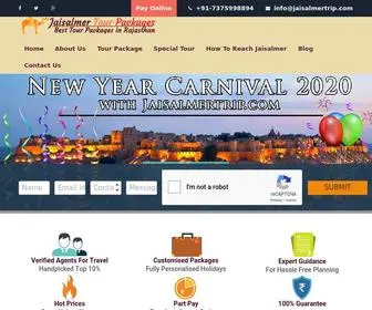 Jaisalmertrip.com(Jaisalmer Tour Package) Screenshot