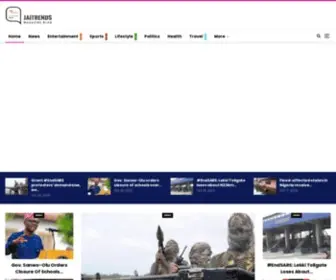 Jaitrends.com(News Magazine) Screenshot