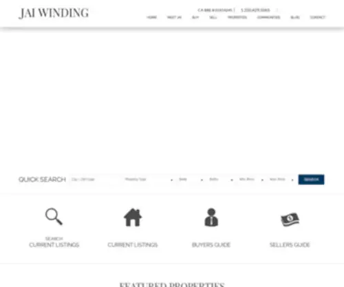 Jaiwinding.com(Malibu Pacific Palisades Residential Real Estate) Screenshot