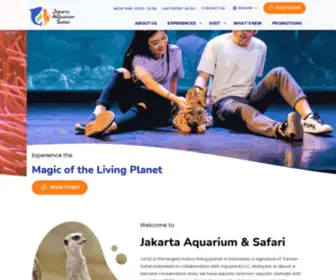 Jakartaaquariumsafari.com(Jakarta Aquarium & Safari) Screenshot
