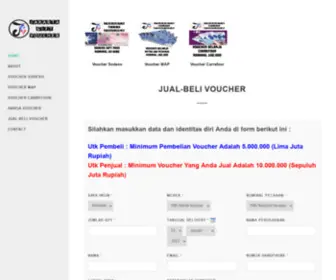 Jakartagiftvoucher.com(Jakarta Gift Voucher Ahlinya Voucher Belanja) Screenshot