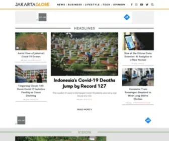Jakartaglobe.id(Jakarta Globe) Screenshot