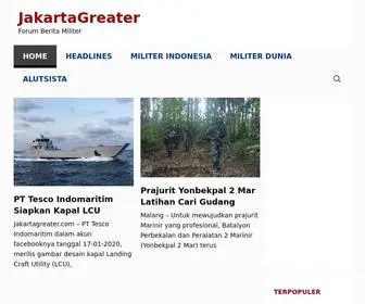 Jakartagreater.com Screenshot