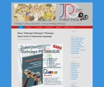 Jakartapetanque.com(All about Petanque in Indonesia) Screenshot