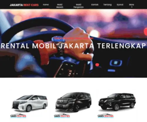 Jakartarentcars.com(Rental Mobil Jakarta Terlengkap) Screenshot