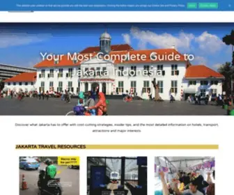 Jakartatravelguide.com(Jakarta Travel Guide) Screenshot