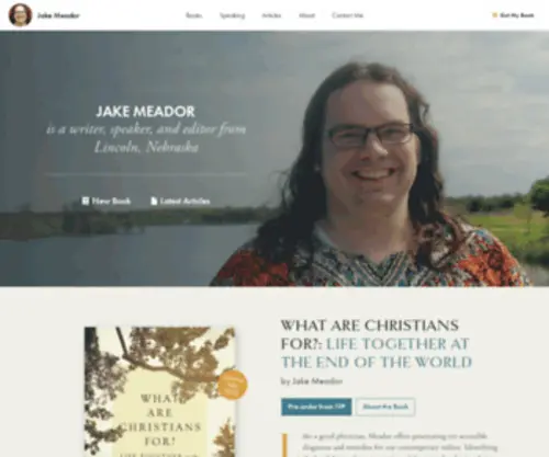 Jakemeador.com(Jake Meador) Screenshot