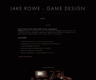 Jakerdesign.com(Jake Rowe) Screenshot