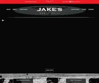 Jakesbillings.com(Jake's Bar & Grill) Screenshot