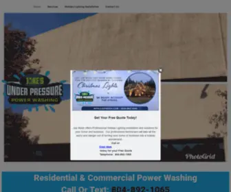 Jakesunderpressurepowerwashing.com(Power Washing Dinwiddie) Screenshot