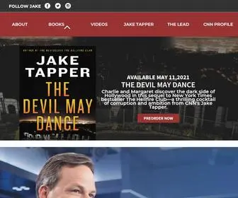 Jaketapper.com(JAKE TAPPER HOME) Screenshot