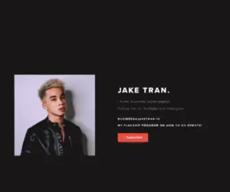 Jaketran.io(Jake Tran) Screenshot