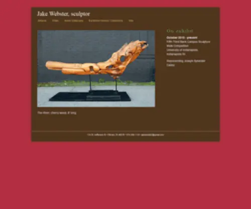Jakewebster.org(Jake Webster Studio II) Screenshot