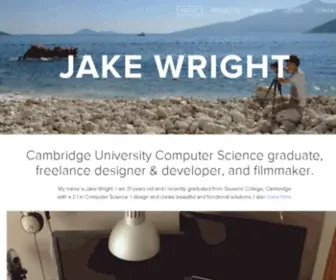 Jakewright.net(Jake Wright) Screenshot