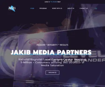 Jakibmedia.com(JAKIB Media Partners) Screenshot