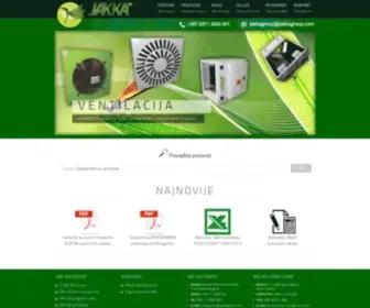 Jakkagroup.com(JAK-KA Group) Screenshot