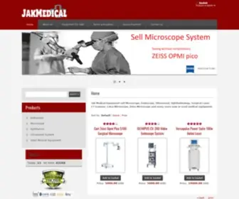 Jakmedicalequipment.com(Selling Medical Equipment) Screenshot