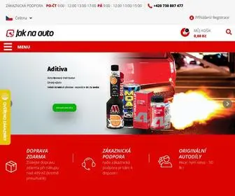 Jaknaauto.cz(Motorové oleje) Screenshot