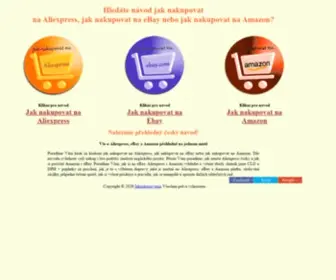 Jaknakupovatna.cz(Ebay čína) Screenshot