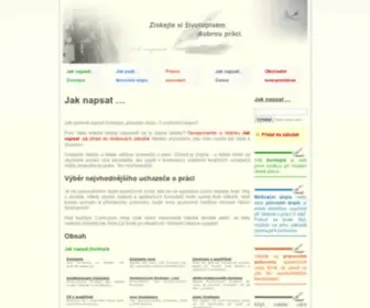 Jaknapsat.cz(Jak) Screenshot