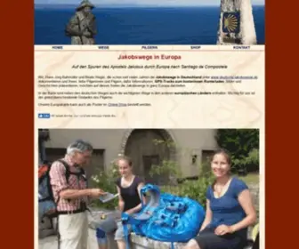 Jakobswege-Europa.de(Jakobswege in europa) Screenshot