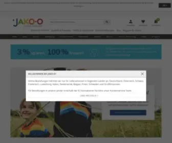 Jakoo.de(JAKO-O Deutschland) Screenshot