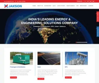 Jakson.com(Solar Power Company) Screenshot